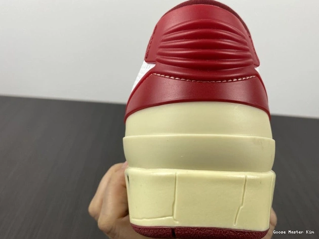 Off-White White Retro Jordan DJ4375-106 Red SP Low 2 0723